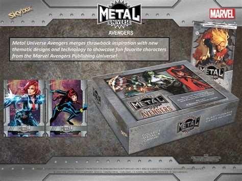 upper deck marvel metal universe blaster box|marvel metal universe trading cards.